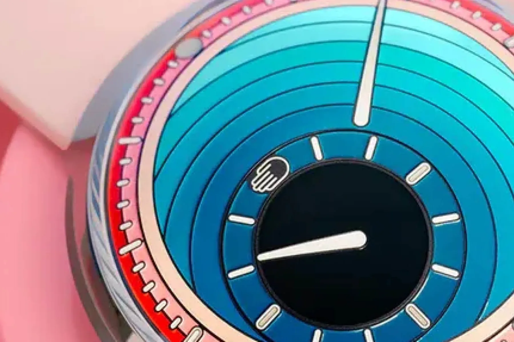 Ressence Type 8 x Daniel Engelberg: Čas kot vrtinec barvne poezije