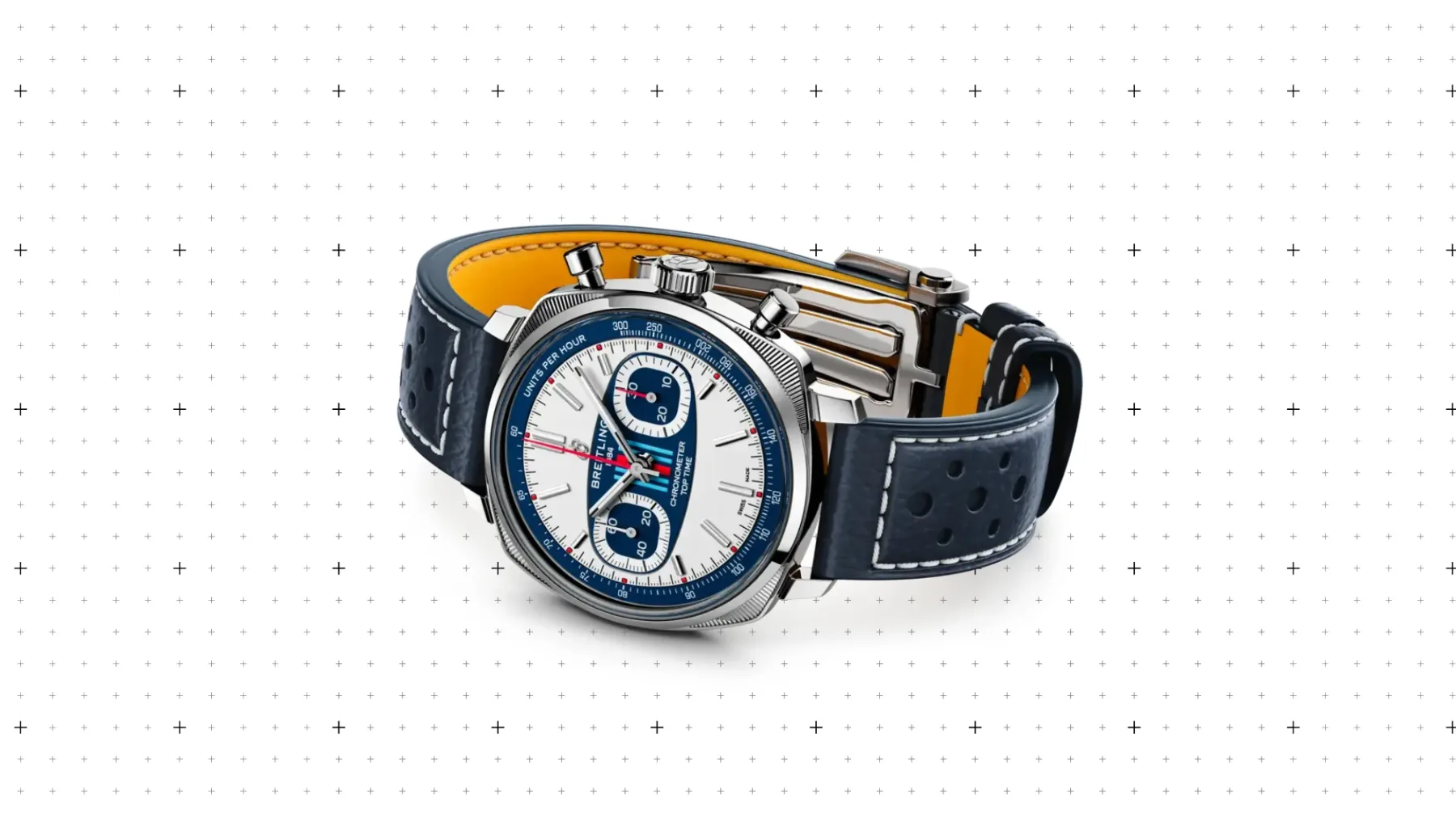Retro dirka na zapestju z Breitling Top Time B01 Martini Racing: Breitling in Martini Racing sta ustvarila najbolj kul kronografe tega leta