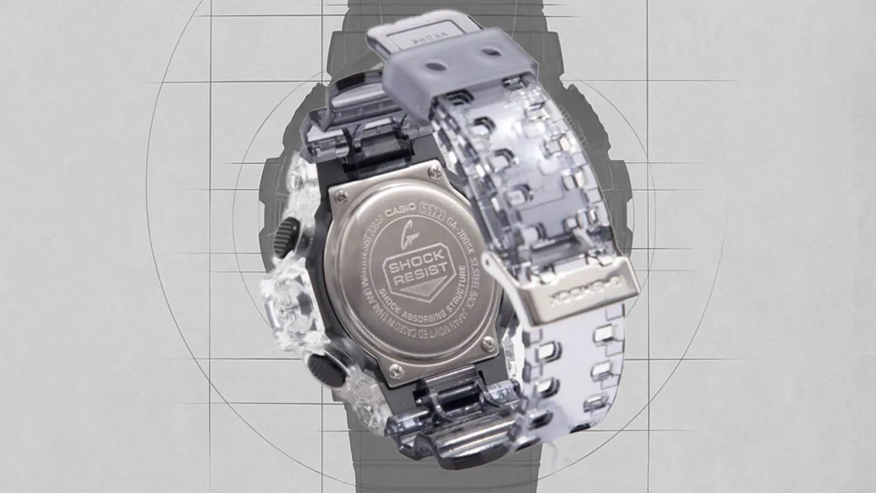 Retro futurizem za 100 € – Casio G‑Shock GA‑700SK‑1A: prozorna ikona 80‑ih s pridihom sodobnosti