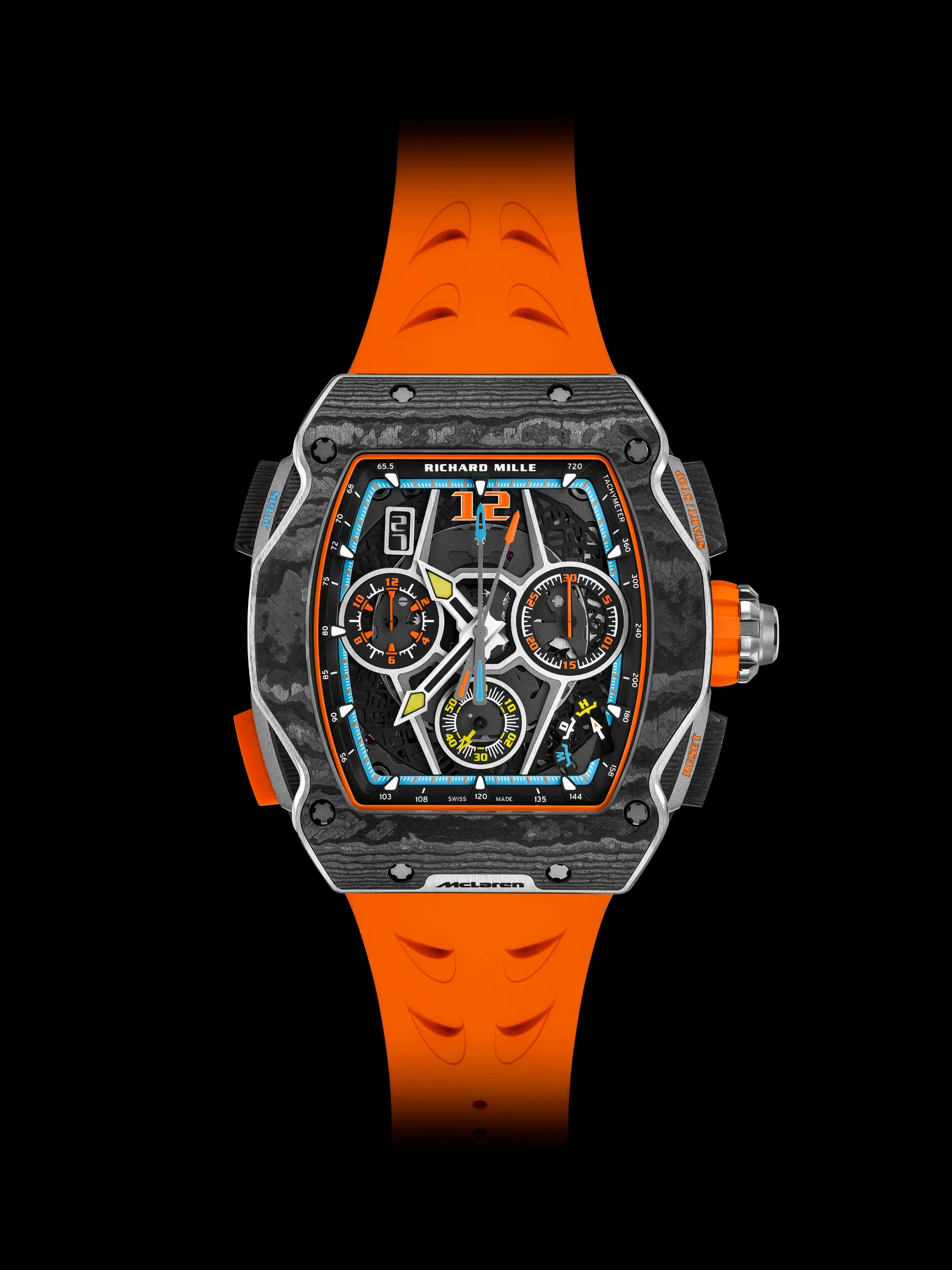 Richard Mille RM 65-01 McLaren W1: Ura za ljubitelje ekstremne hitrosti