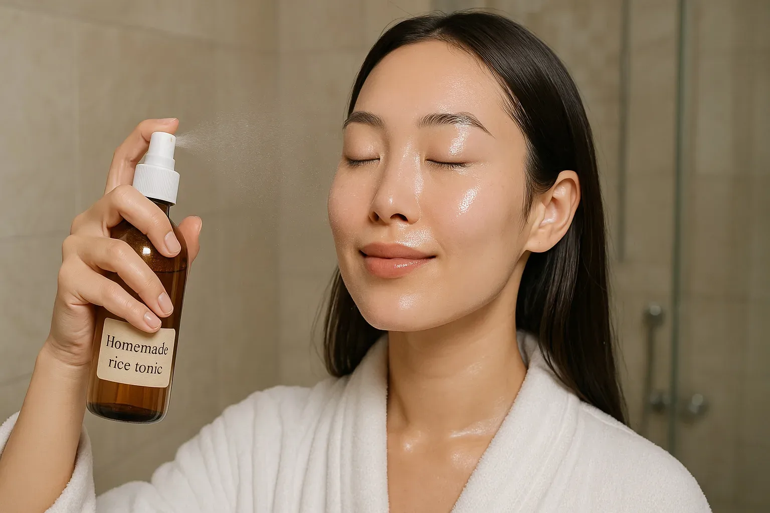 Riževa voda za popoln “glass skin” videz: Recept za rižev tonik, ki briše leta (brez botoksa in filtrov)
