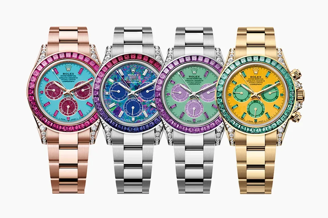 Rolex Cosmograph Daytona 'Štirje letni časi': Štiri unikatne časovne umetnine, ki podirajo pravila švicarskega giganta