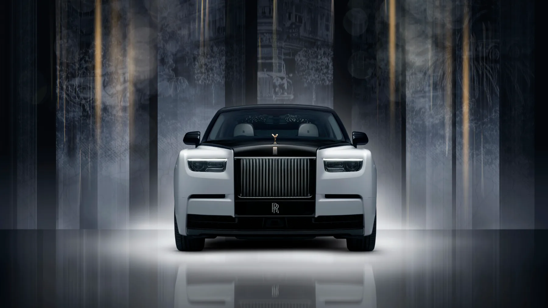 Rolls-Royce Phantom Centenary Private Collection – Stoletje, prelito v zlato, šivano s sanjami