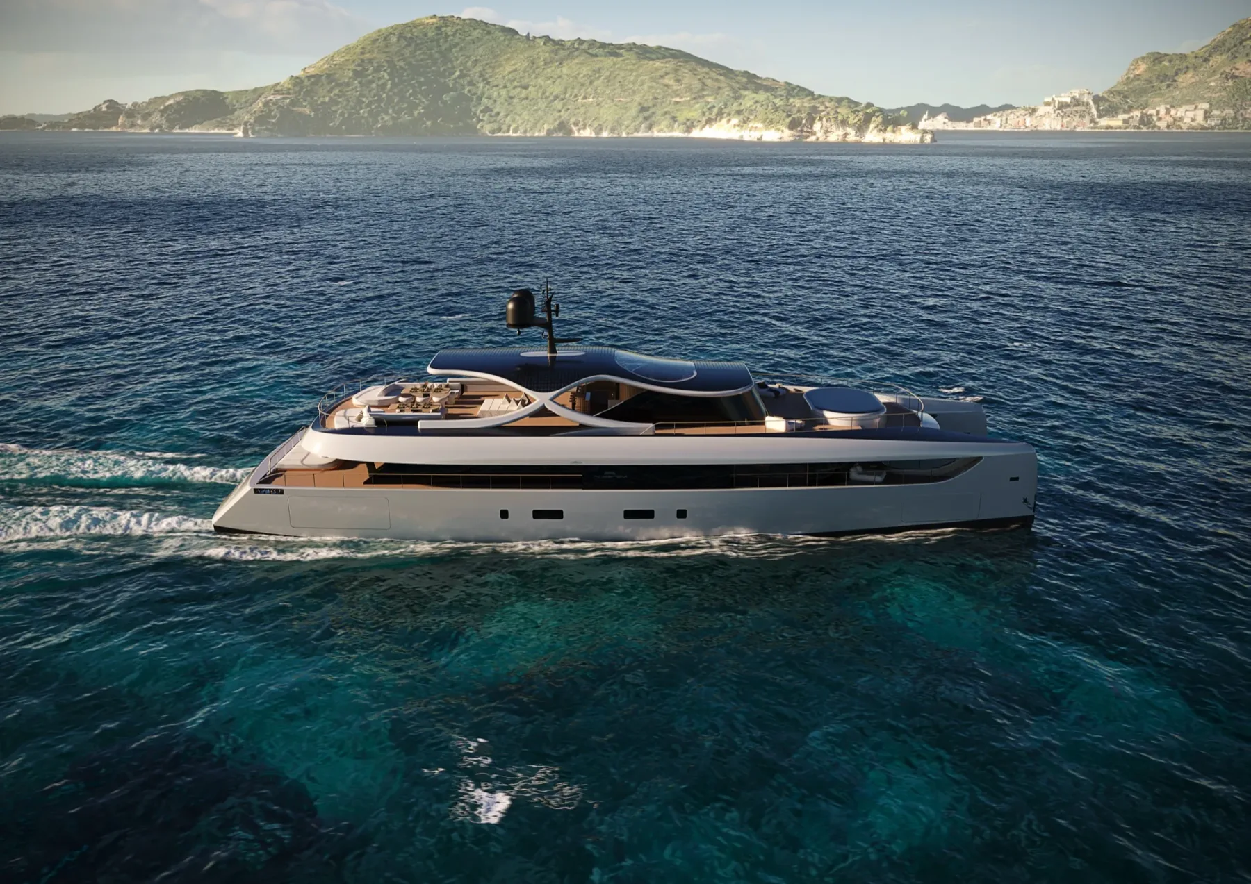 Rossinavi Solsea Hybrid Catamaran: Luksuzno plovilo prihodnosti z Yvesom Béharjem na čelu