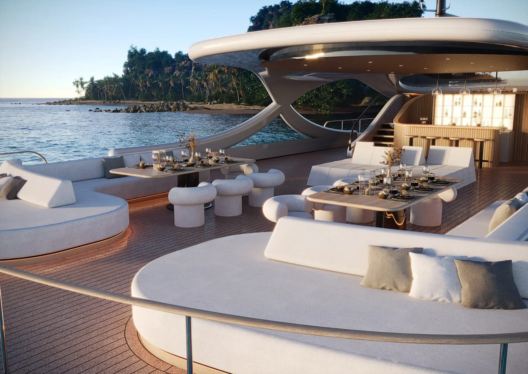 Rossinavi Solsea Hybrid Catamaran: Luksuzno plovilo prihodnosti z Yvesom Béharjem na čelu