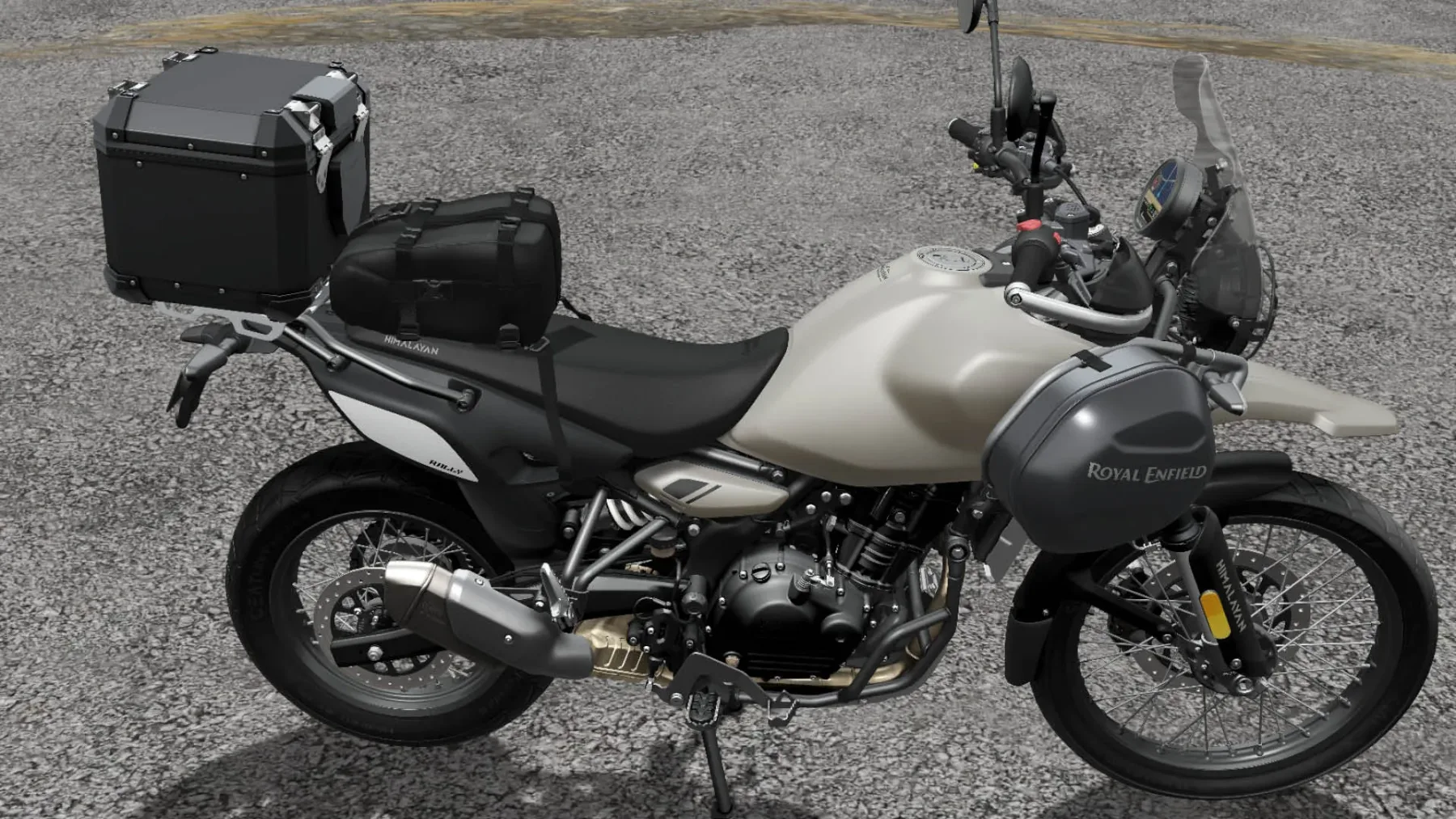 Royal Enfield Himalayan 450: švicarski nož med motorji za vsak dan in vsako pot