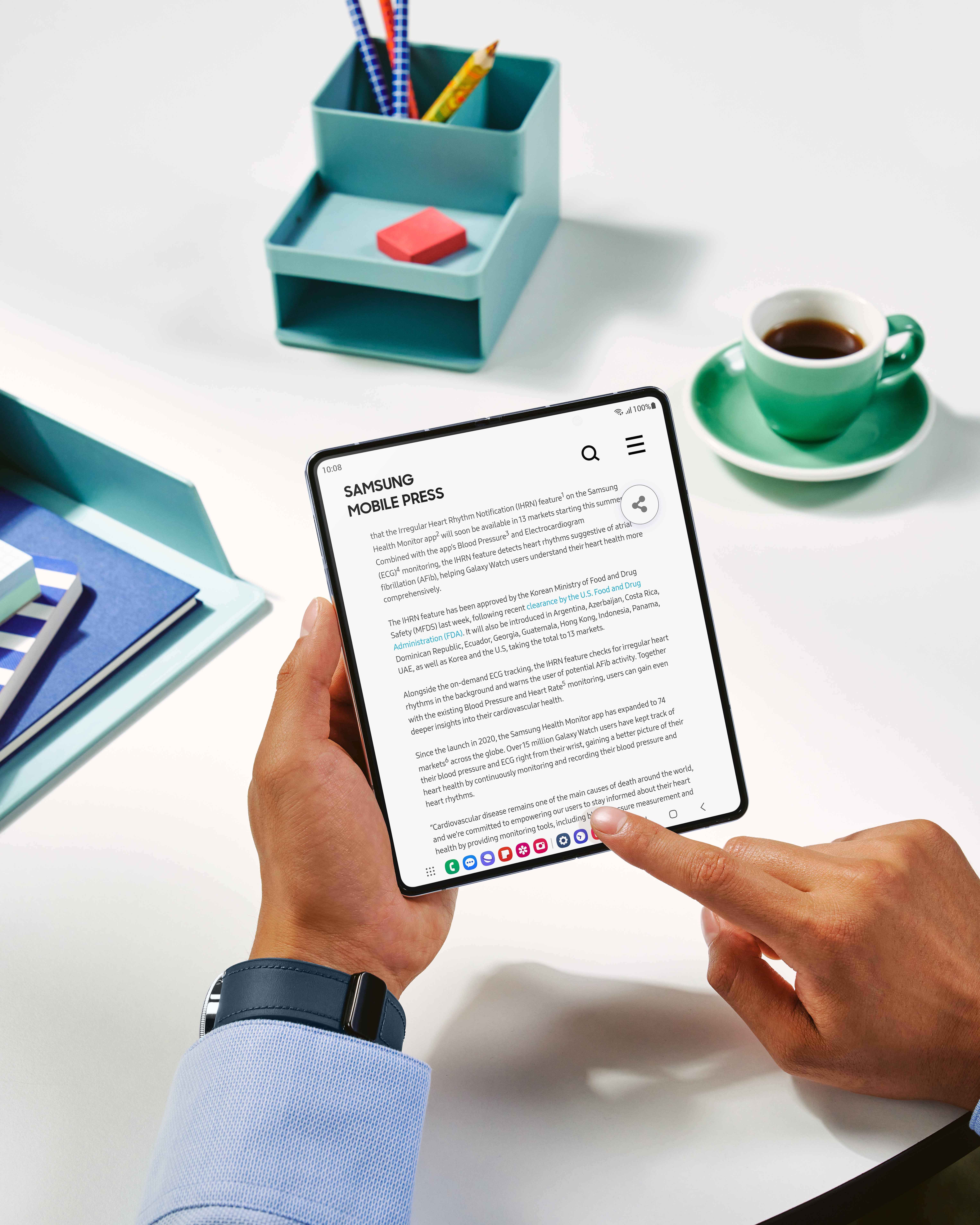 Samsung Galaxy Z Fold5: revolucija produktivnosti sodobnega poslovneža