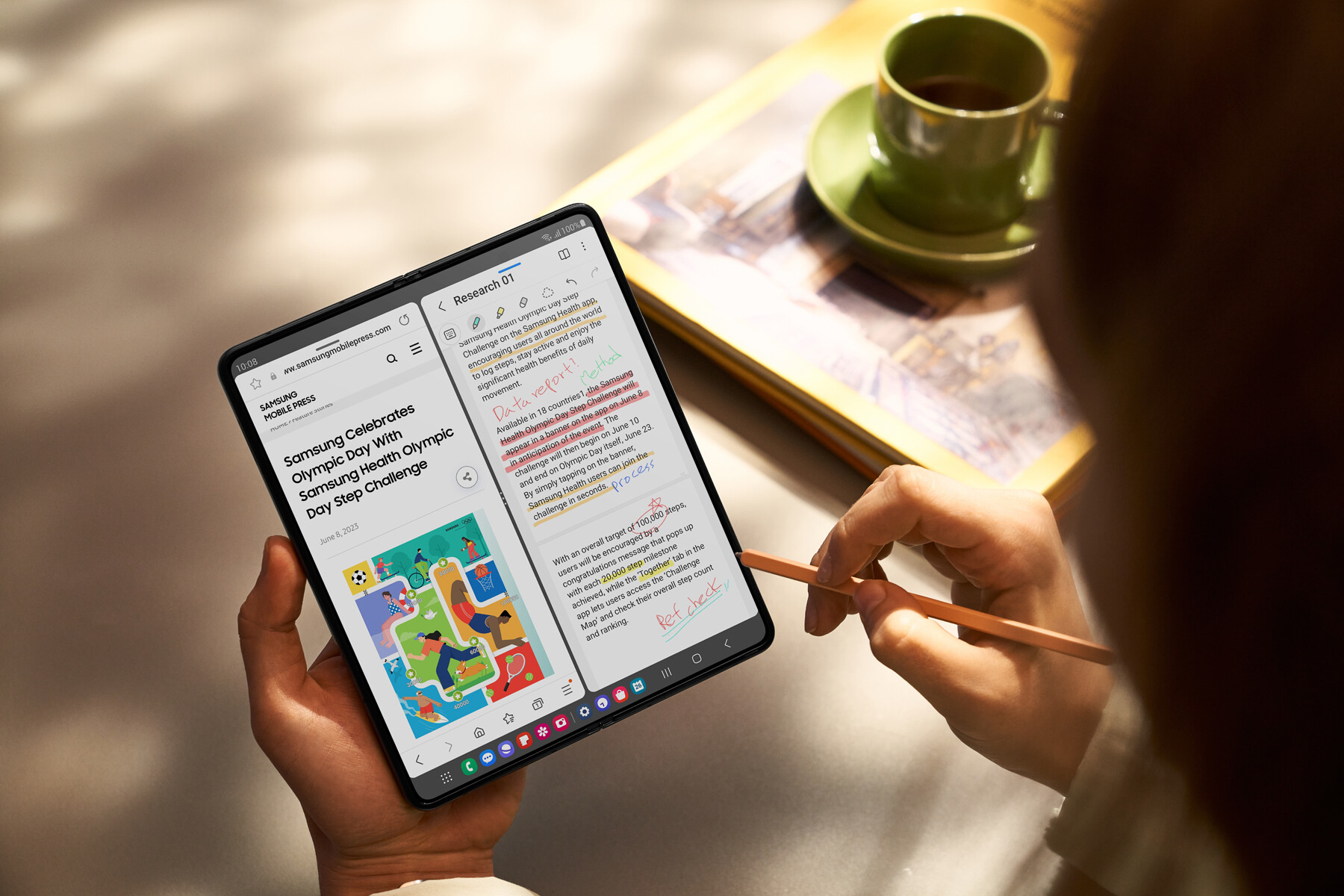 Samsung Galaxy Z Fold5: revolucija produktivnosti sodobnega poslovneža