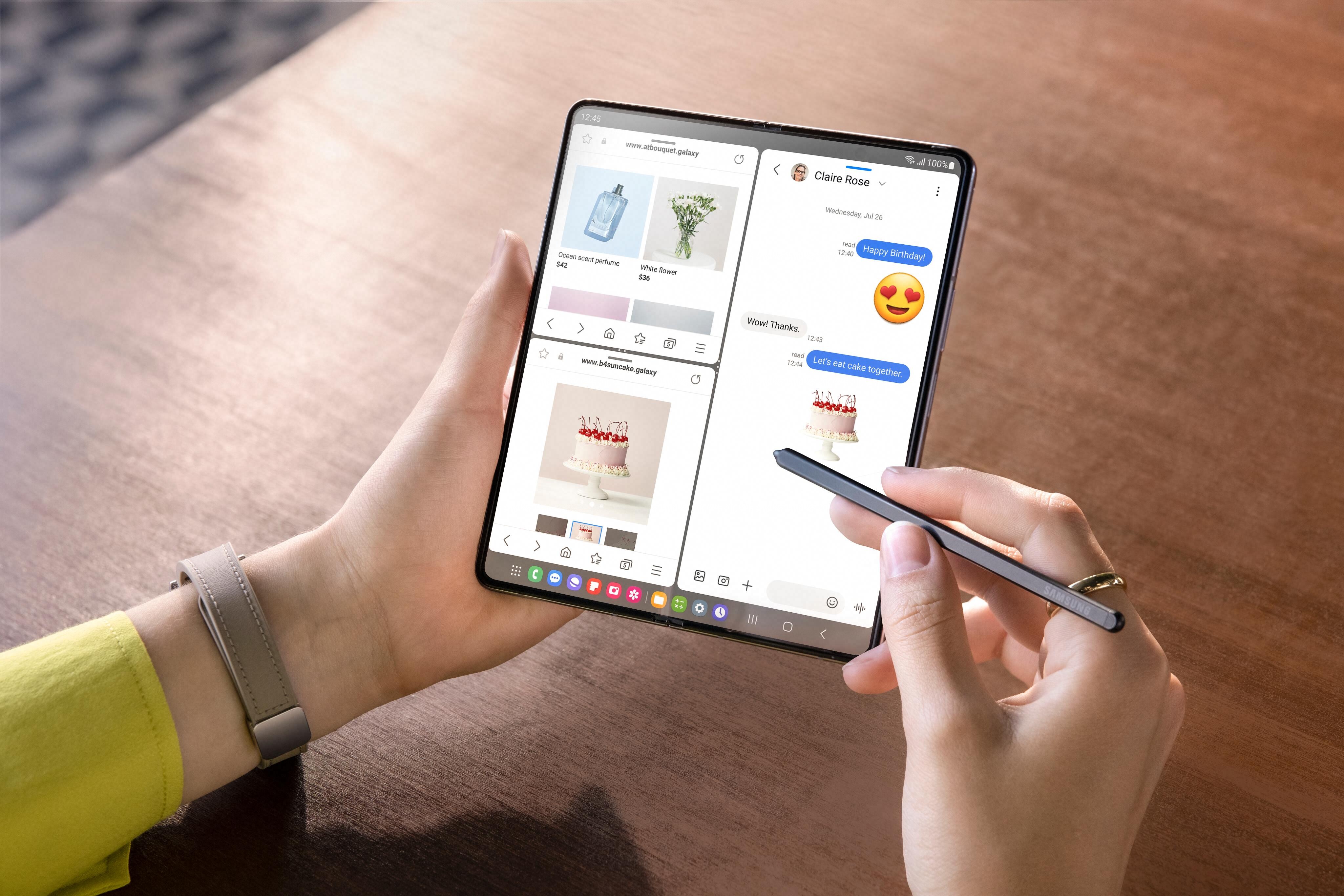 Samsung pisarna brez meja: Kako Galaxy Z serija in GalaxyTab S9 spreminjajo način dela na poti
