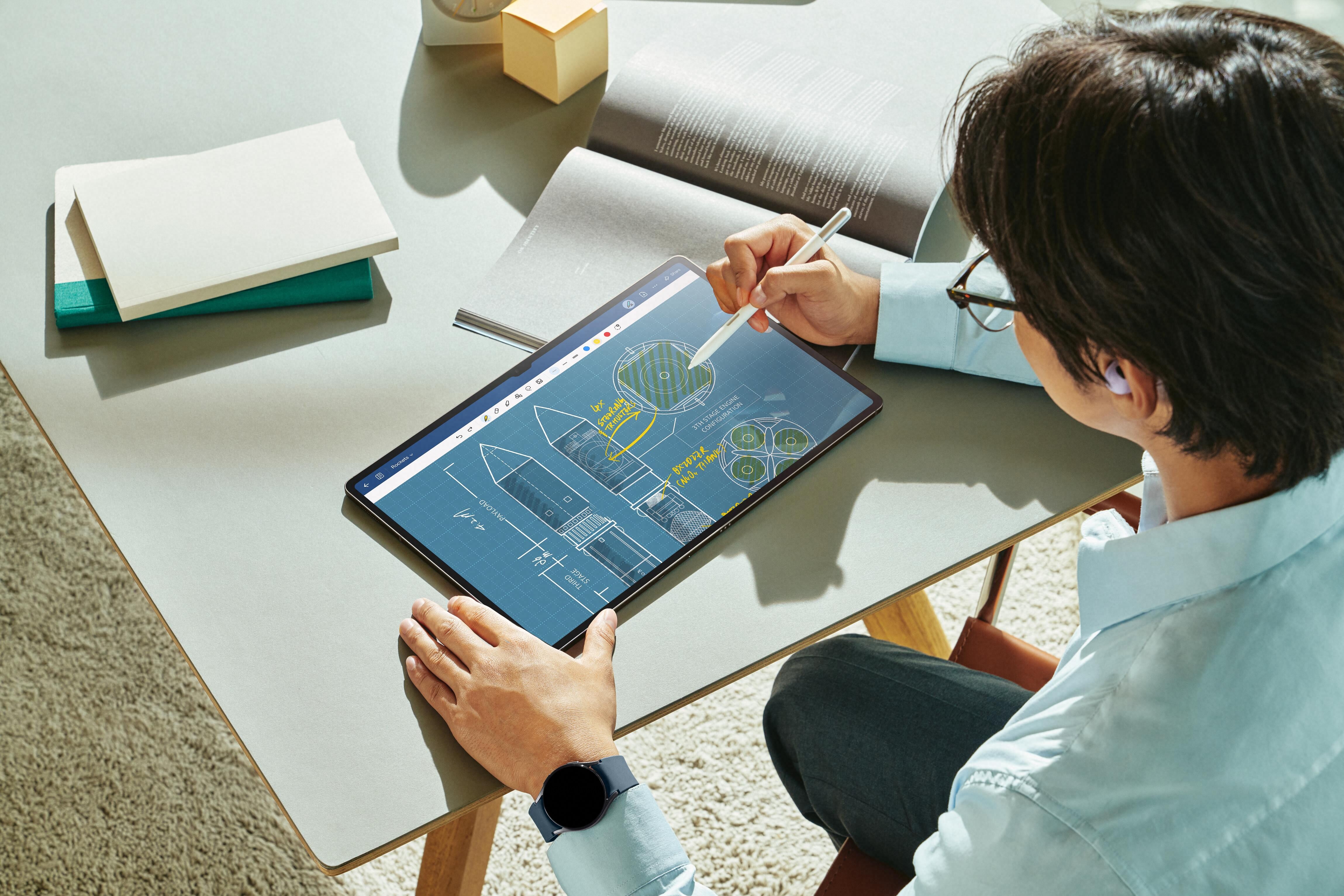 Samsung pisarna brez meja: Kako Galaxy Z serija in GalaxyTab S9 spreminjajo način dela na poti