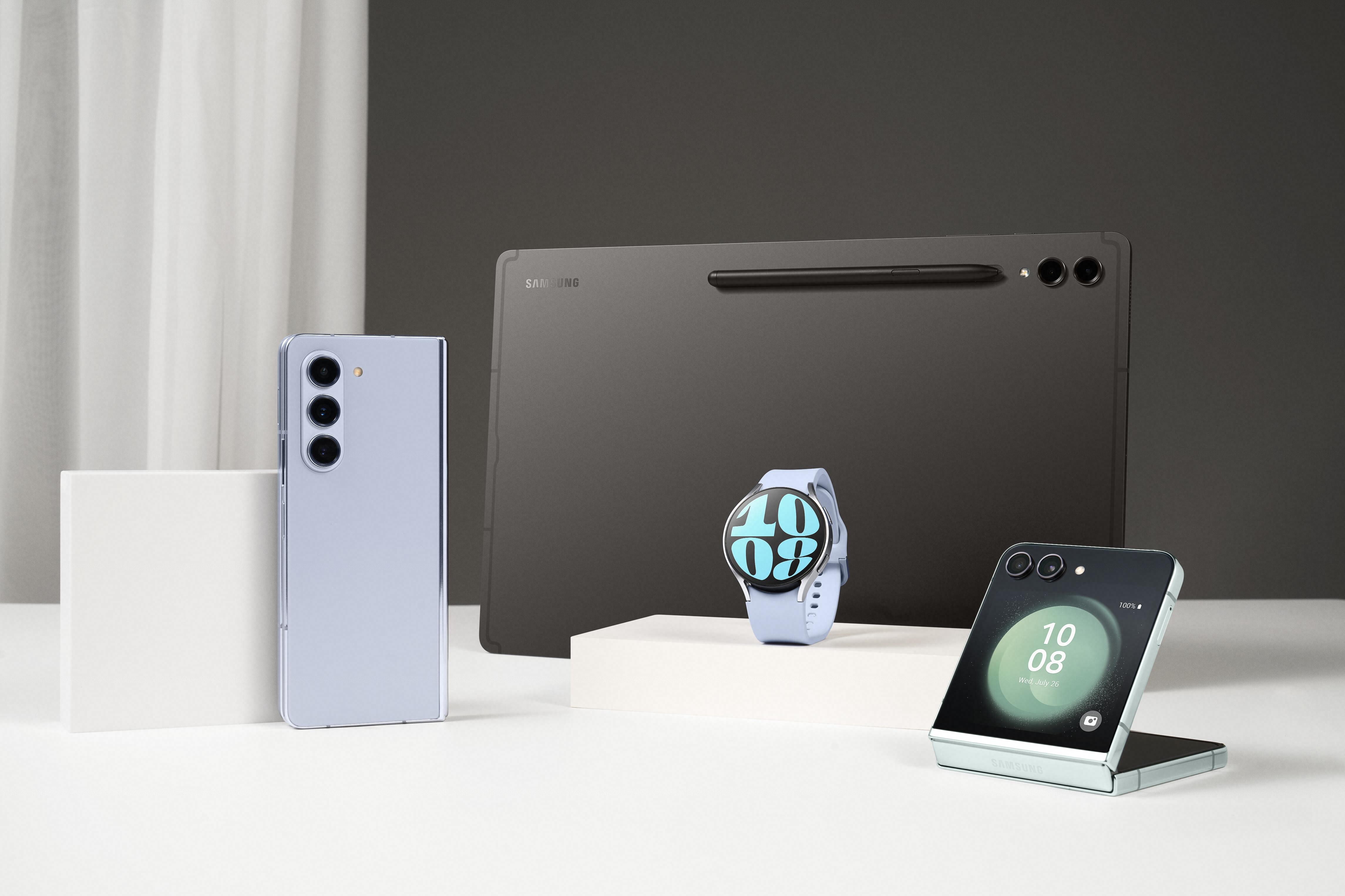 Samsung pisarna brez meja: Kako Galaxy Z serija in GalaxyTab S9 spreminjajo način dela na poti