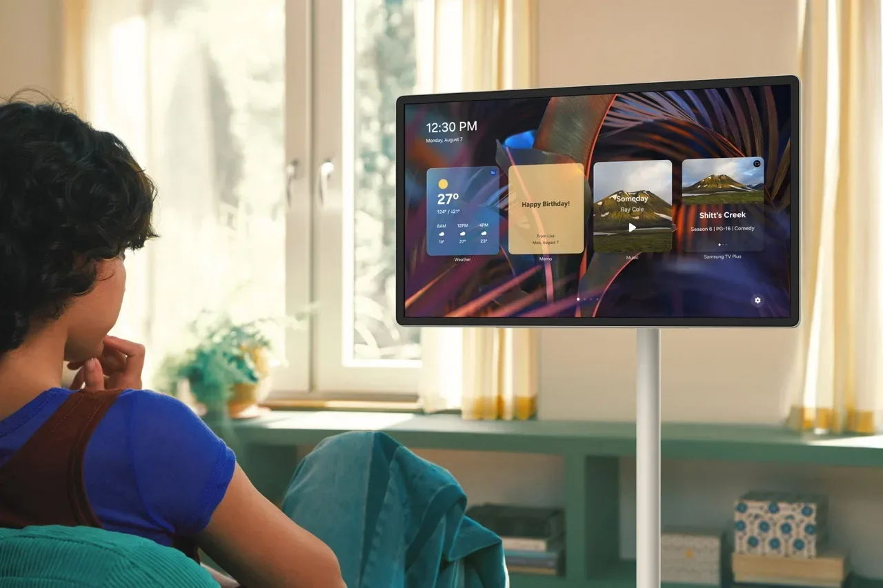 Samsung The Movingstyle: prenosni televizor z zaslonom na dotik in pametnimi funkcijami za sodoben dom