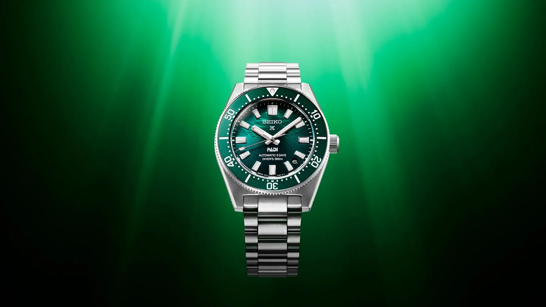 Seiko oživlja Samurai z zelenim valom: Seiko PADI Special Edition