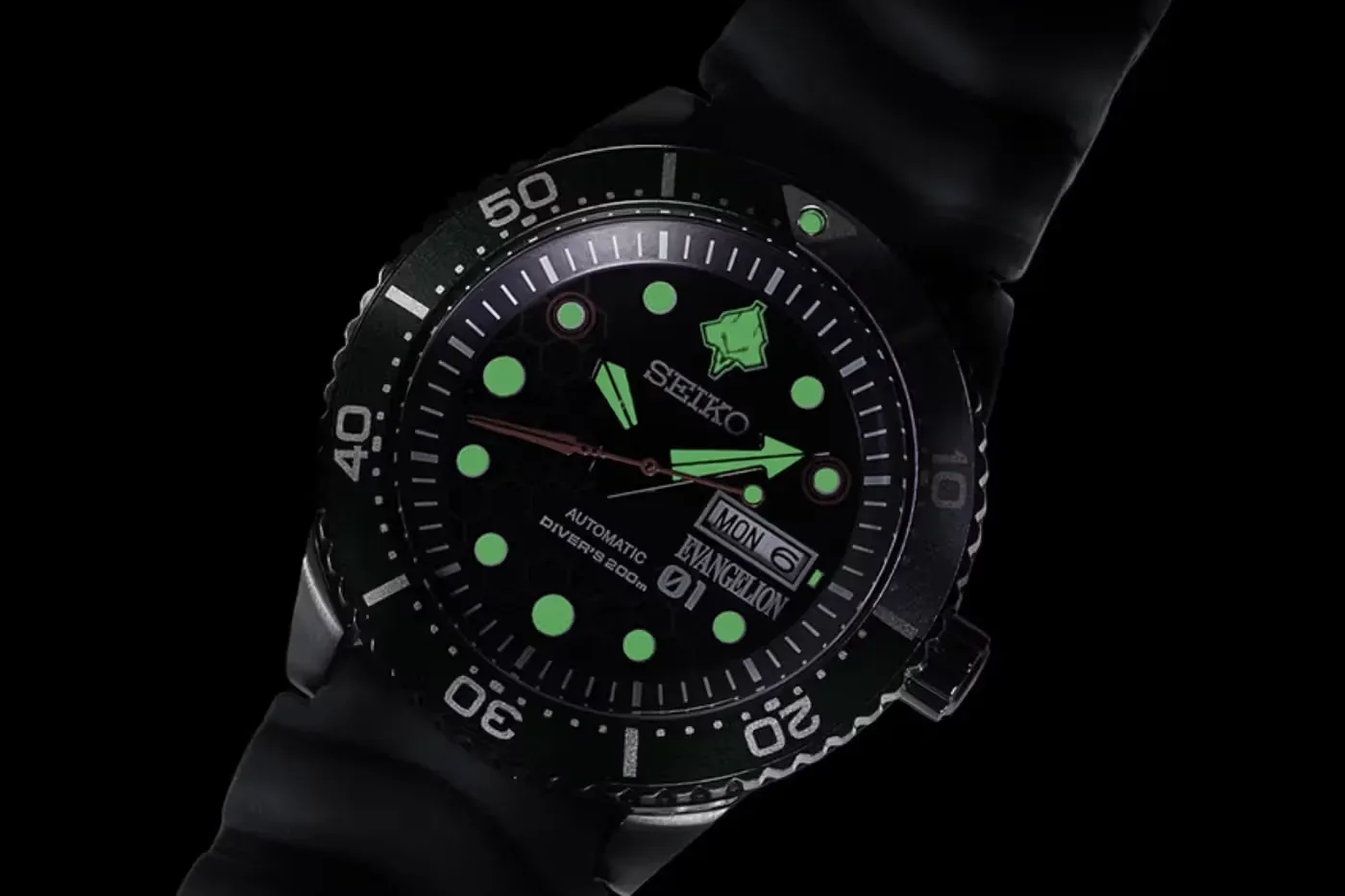 Seiko x Evangelion: C038 EVA-01 Diver’s Watch Limited Edition