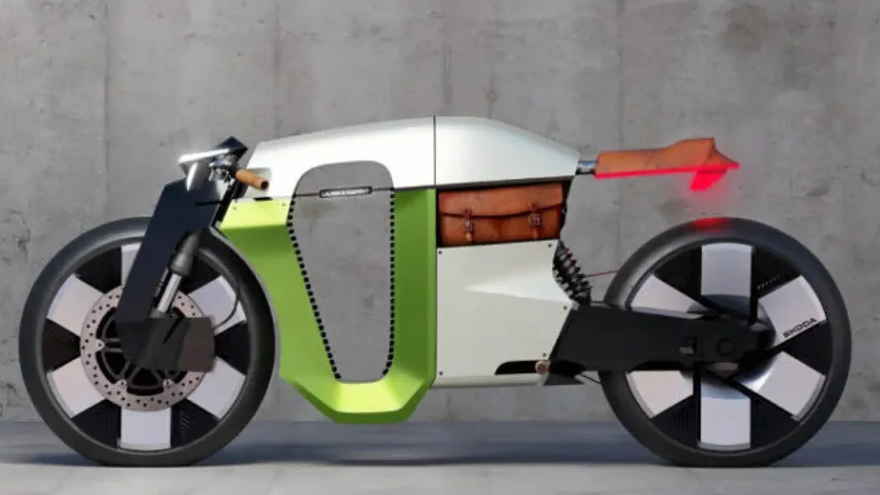 Škoda Slavia B: električna fantazija iz 1899 – café racer iz paralelnega vesolja