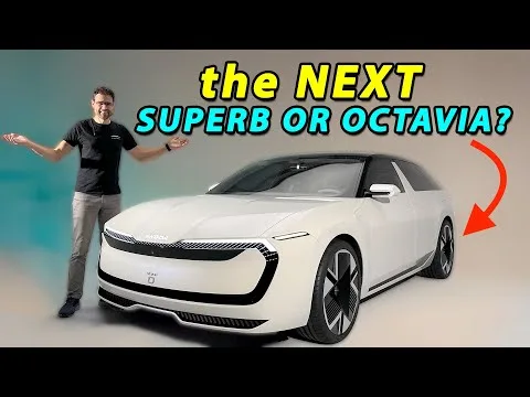 Škoda Vision O: Električni karavan, ki ima vgrajen hladilnik in AI pomočnico