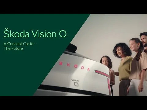 Škoda Vision O: Električni karavan, ki ima vgrajen hladilnik in AI pomočnico