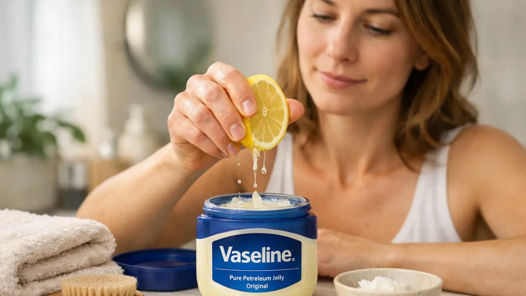 Skrivnost sijoče kože, ki jo dermatologi skrivajo: vazelin in limona – skromna, a zmagovita kombinacija