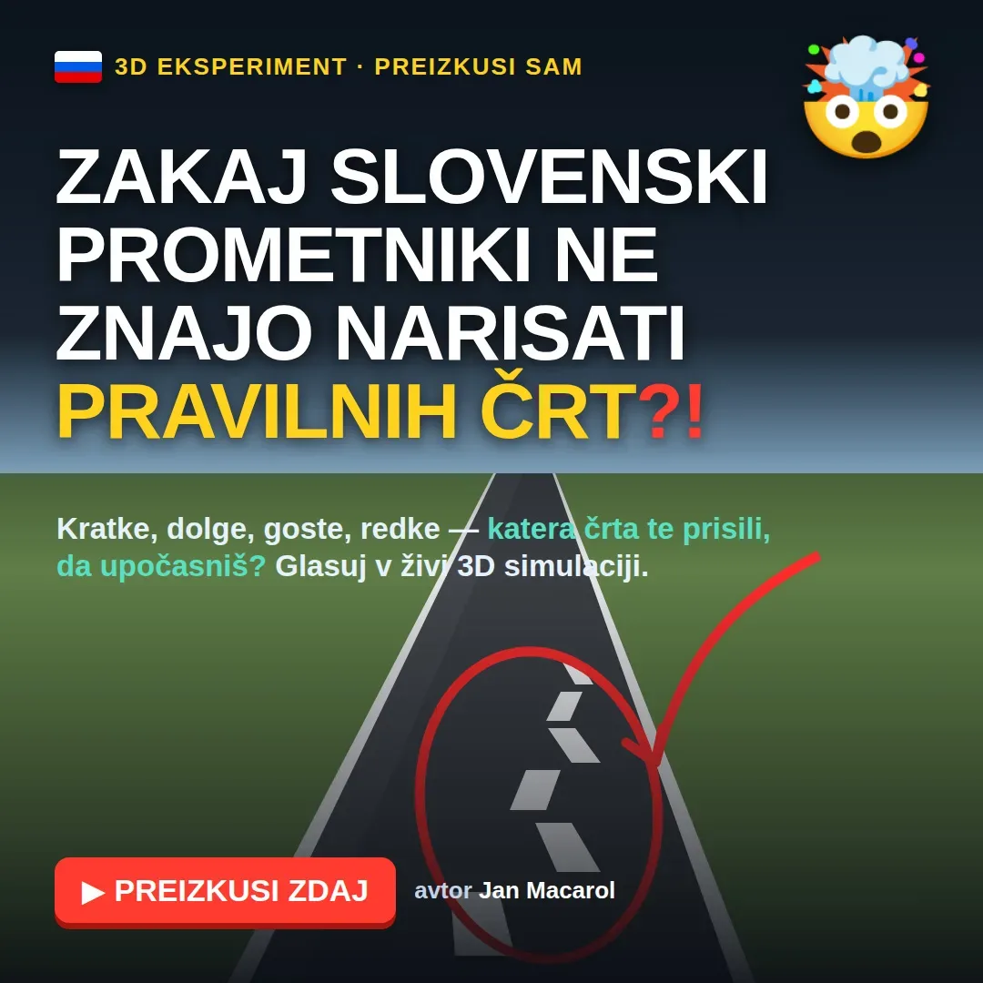 Slovenske zastoje na cestah nekdo povzroča zanalašč: stroka desetletja ignorira dejstva, ki jih zahod pozna že skoraj stoletje – slovenski zastoji na cestah