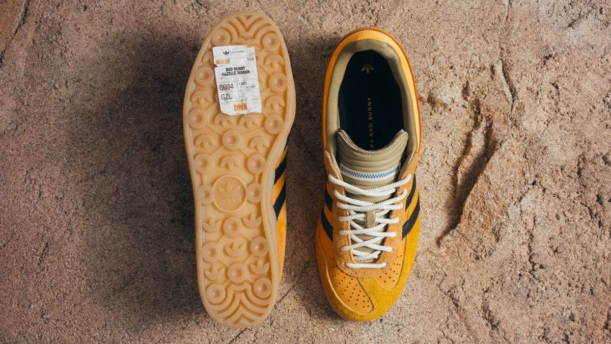 Sončni zahod na mestnem asfaltu: Bad Bunny z novimi Adidas Gazelle prinaša karibsko toplino v jesensko garderobo – slika 2