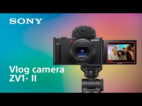 Sony Predstavlja ZV-1 Mark II: napredno ultralahko orodje za vloganje