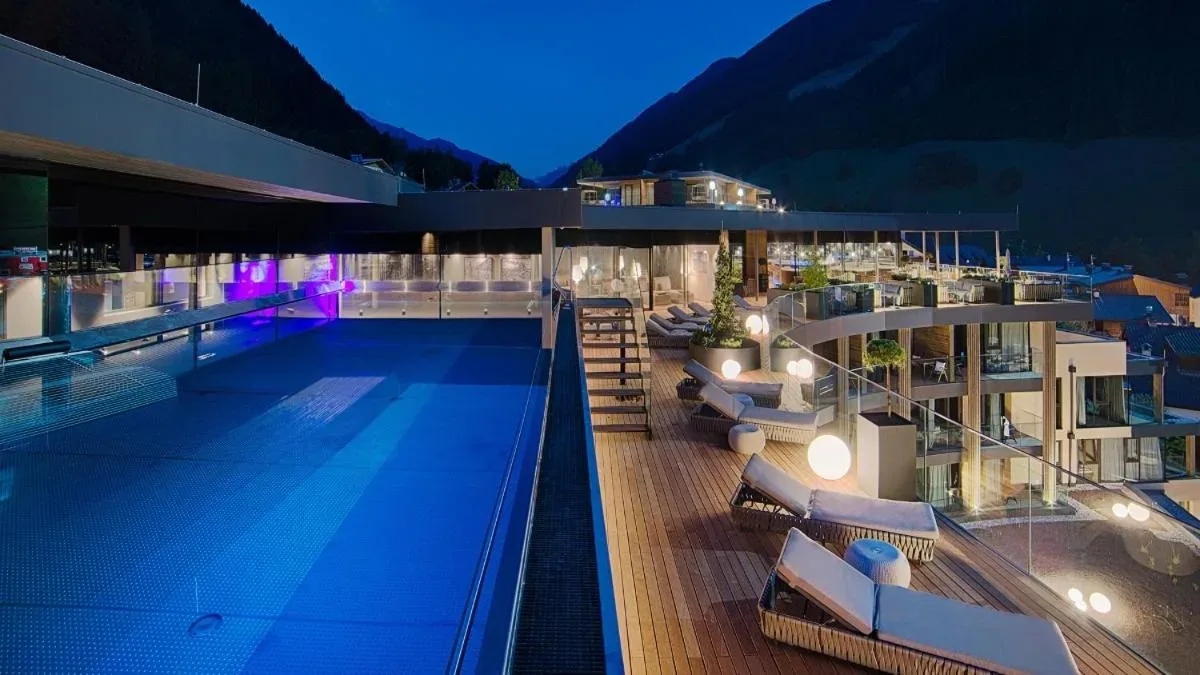 Sprostitev v slogu: Amonti Wellnessresort je pravljična oaza v osrčju Alp