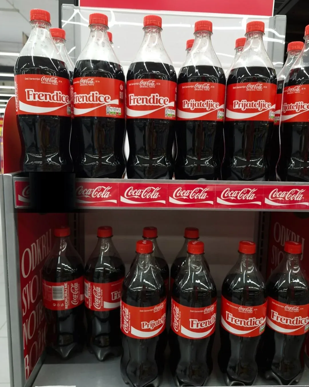 Ste že opazili Coca-Colo z imeni? Naredite svoj napis
