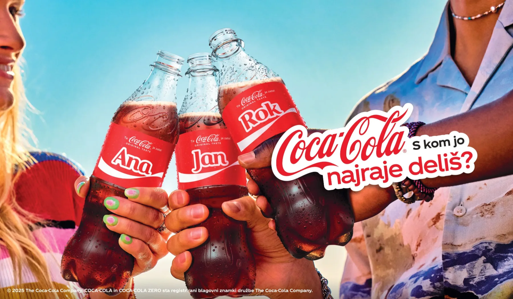 Ste že opazili Coca-Colo z imeni? Naredite svoj napis