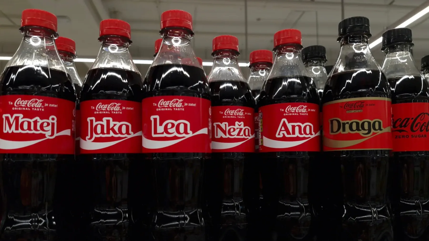 Ste že opazili Coca-Colo z imeni? Naredite svoj napis