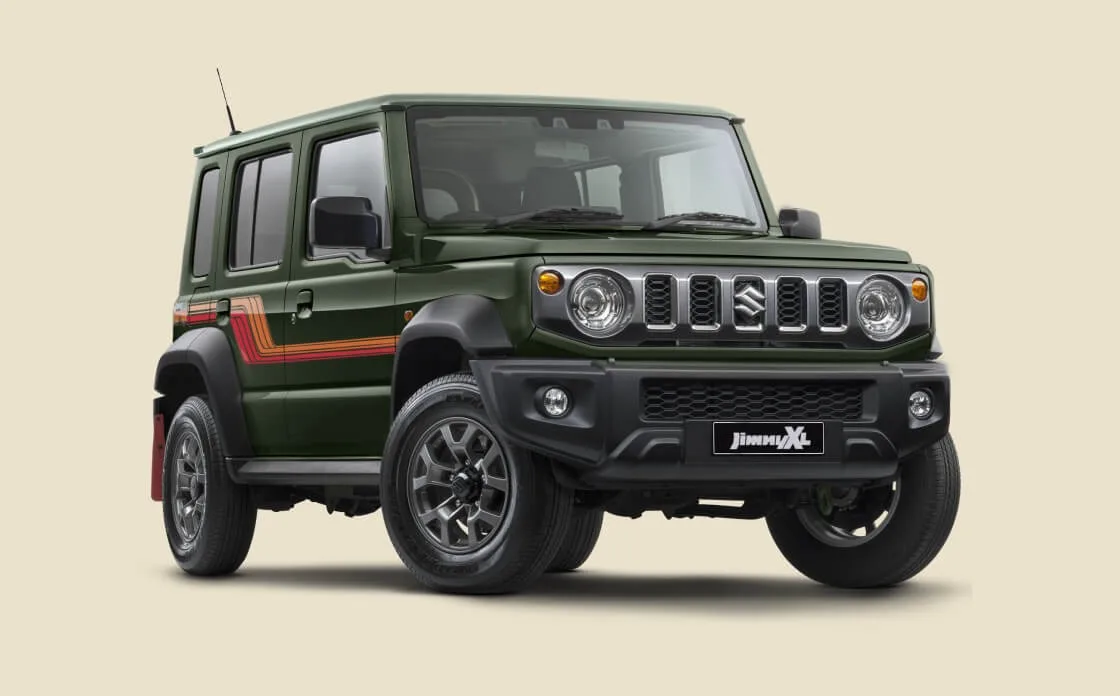 Suzuki Jimny Heritage: Kockasti terenski posebnež z neustavljivim retro šarmom