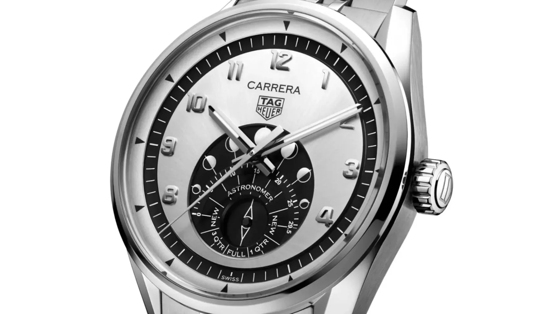 TAG Heuer Carrera Astronomer 2025: Sodobna interpretacija luninih faz v klasičnem ohišju
