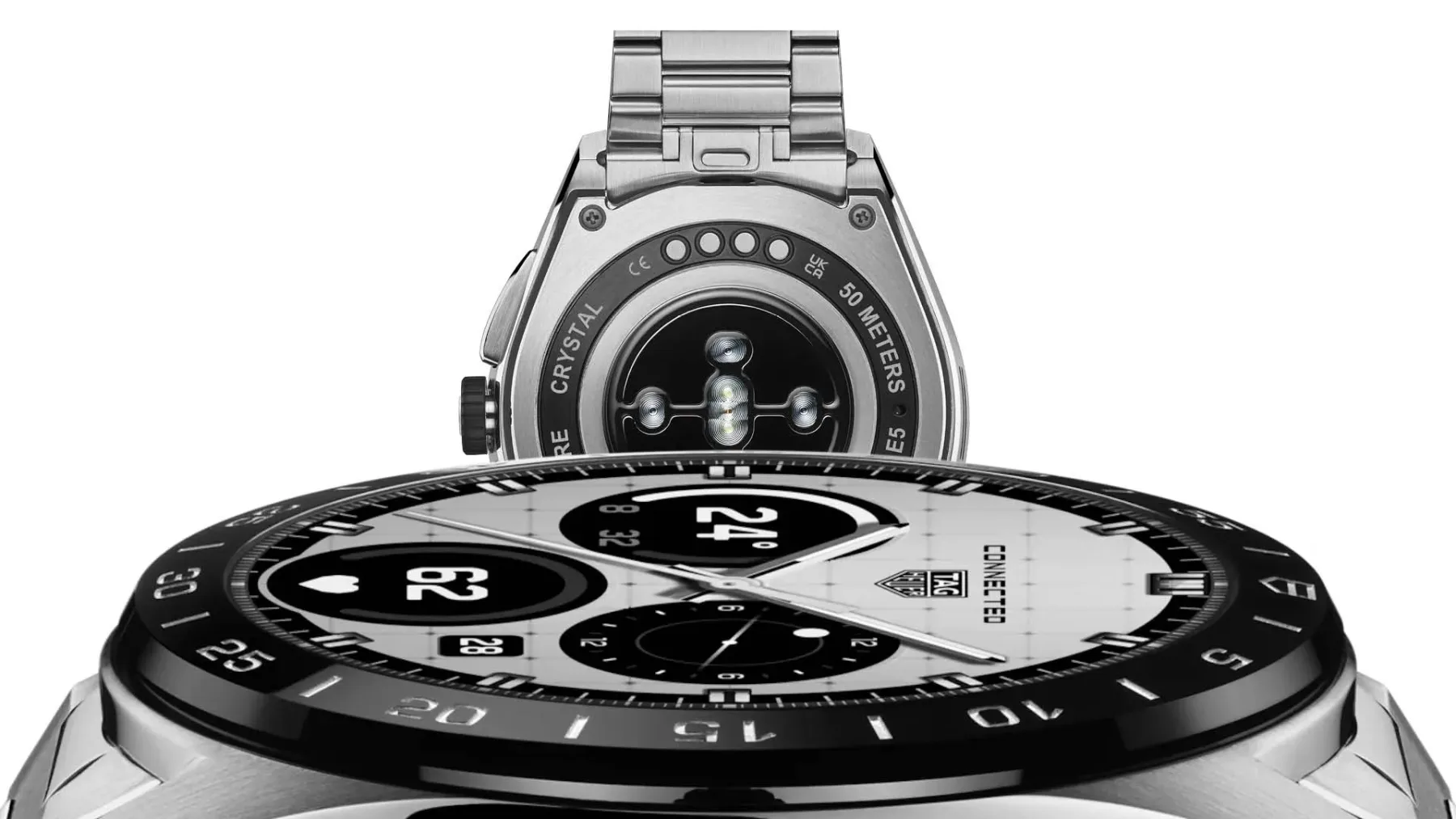 TAG Heuer Connected Calibre E5: luksuzno-bitniški čas na tvojem zapestju