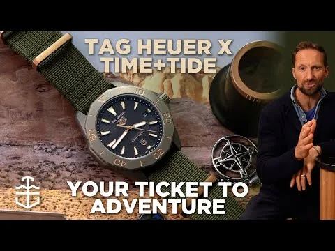 TAG Heuer in Time+Tide praznujeta 10 let z omejeno izdajo ure Aquaracer Solargraph Sundowner