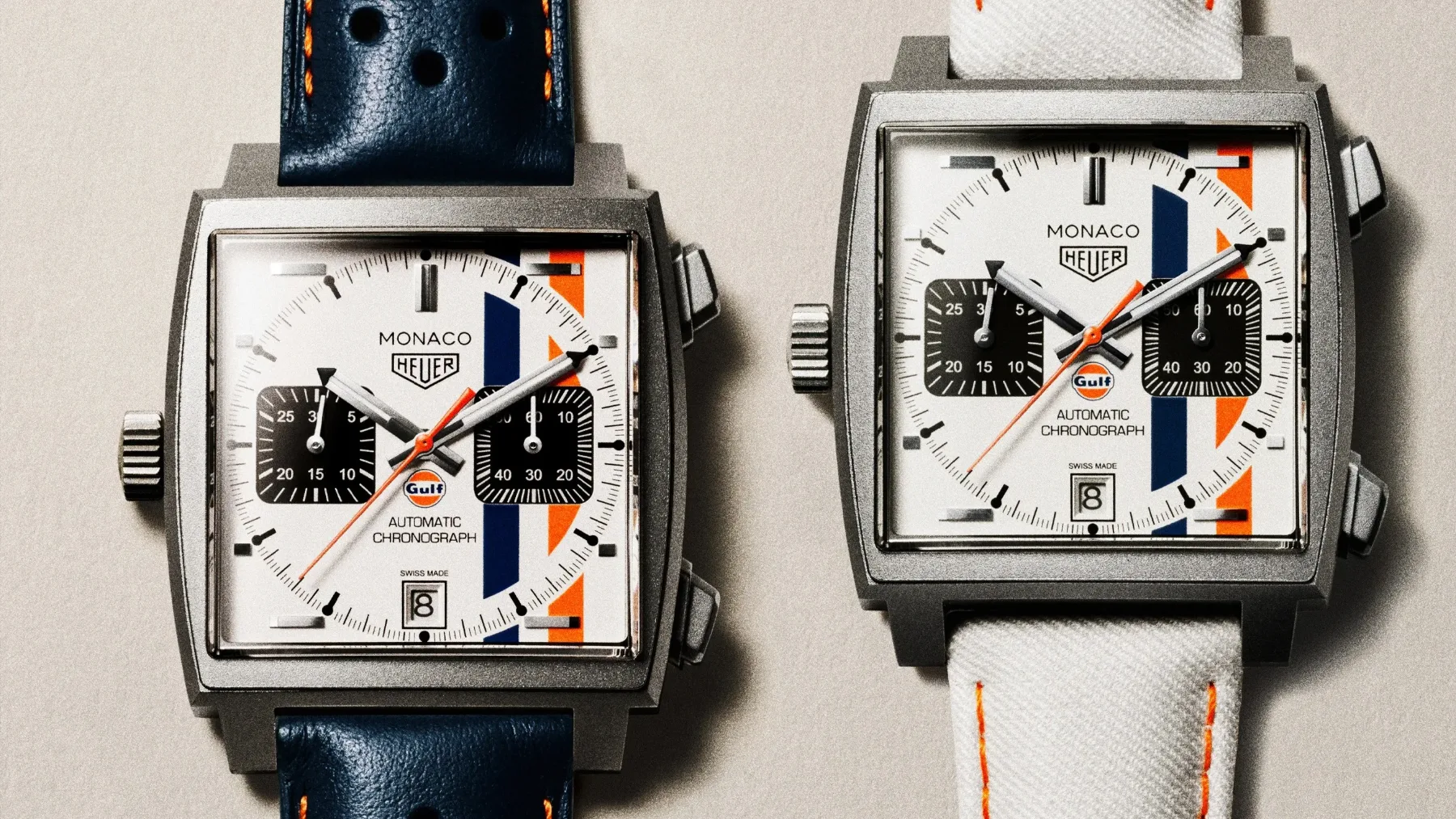 TAG Heuer Monaco Chronograph x Gulf: ura, ki diši po bencinu in zgodovini