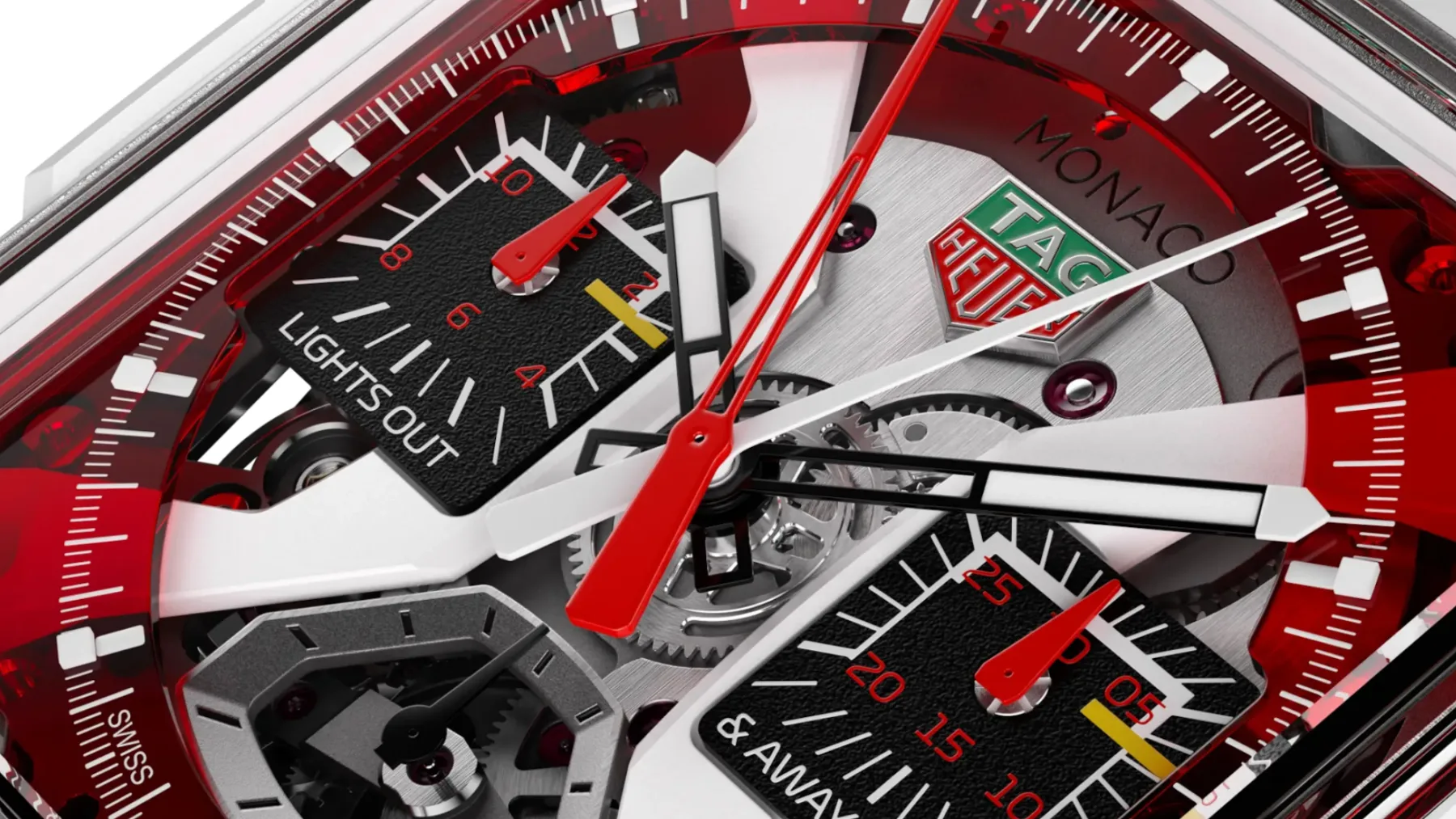 TAG Heuer Monaco Split-Seconds F1: Kronograf, ki prehiti še lastno senco