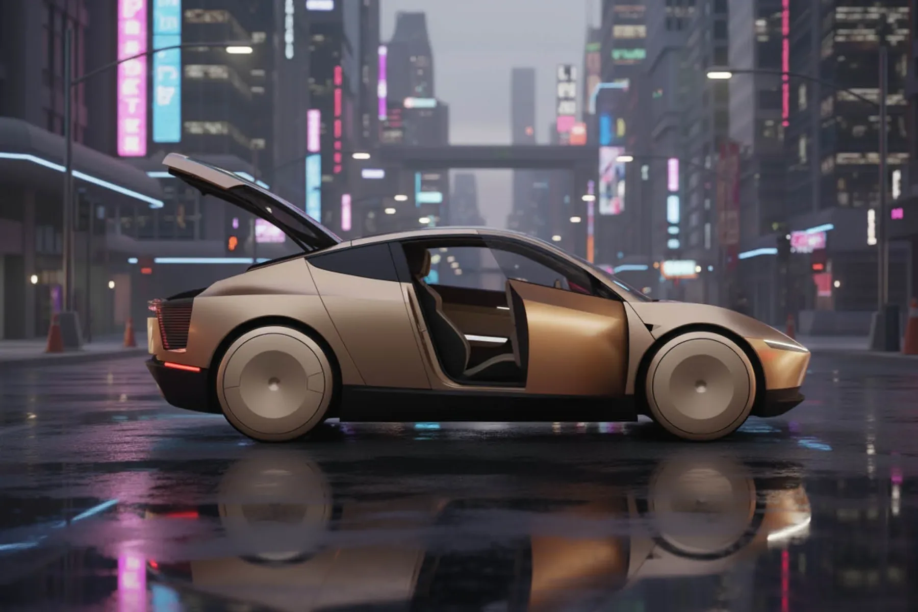 Tako bo izgledala Tesla Model Q 2026: v bistvu zelo podobno kot CyberCab in stala bo le okoli 27.000 evrov