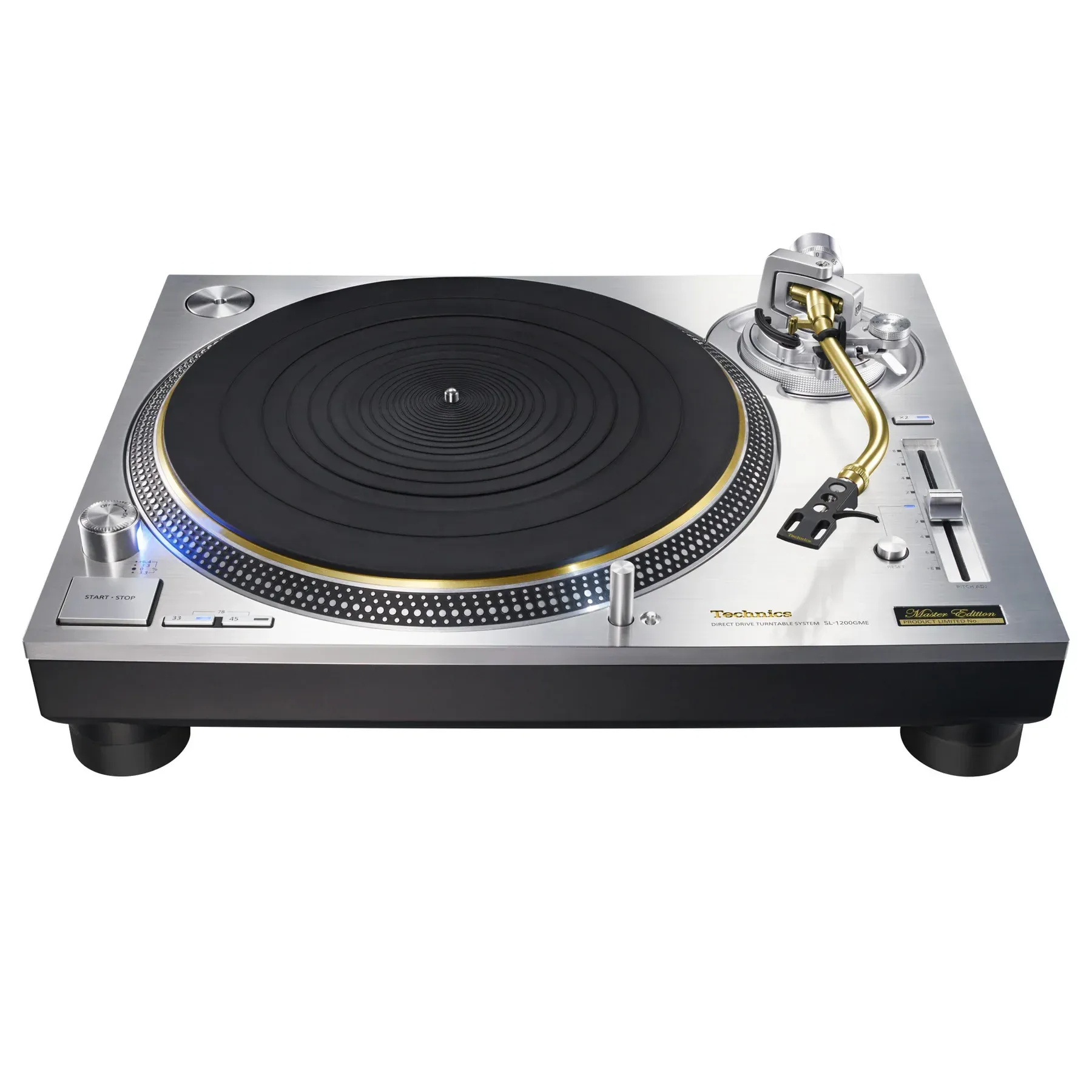 Technics SL-1200 Master Edition: zlati poklon legendarnemu DJ gramofonu