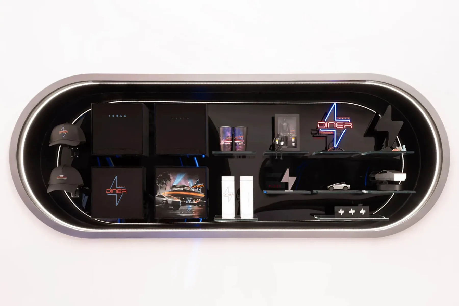 Tesla Diner: Elon Musk odpira retro-futuristični raj, kjer burgerje strežejo roboti