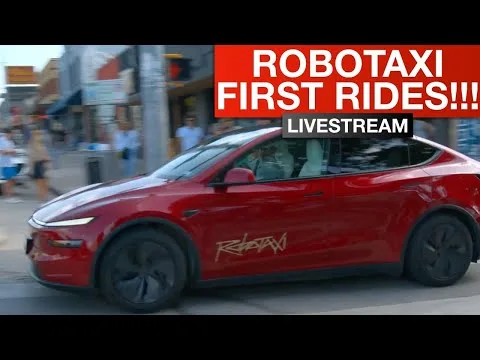 Tesla Robotaxi: Tesla v Austinu uradno zagnala robotaksije
