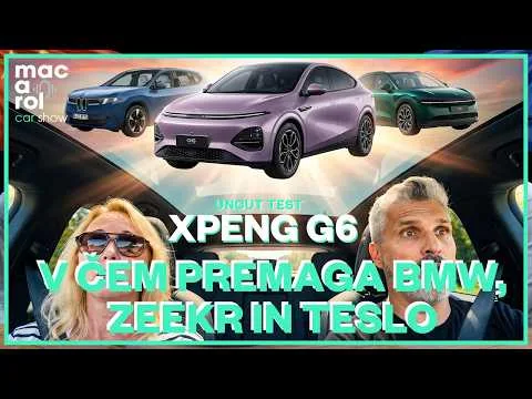 Test XPeng G6 Performance: električni SUV, ki se napolni hitreje, kot spiješ kavo 451 kW, 480 KM – a hitrost še ni karakter