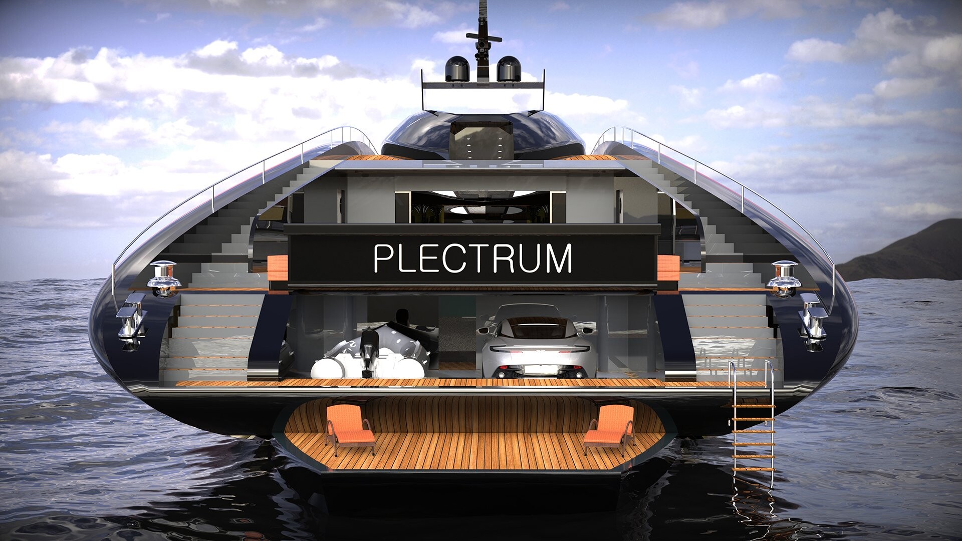 The Plectrum: Lazzarinijeva luksuzna jahta je hidrogliser