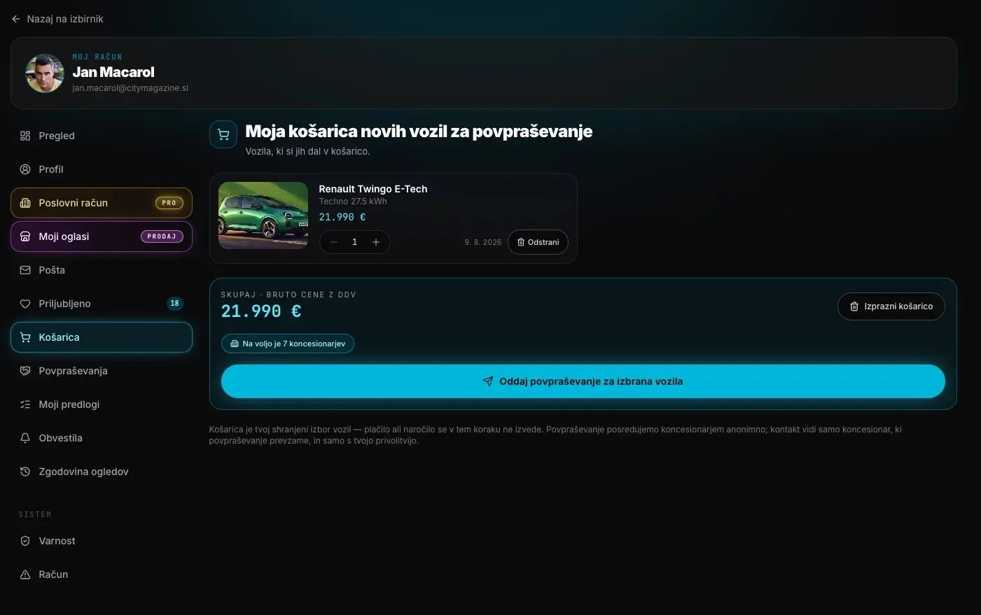 Throttly v prvem tednu obiskalo več kot 30.000 ljudi: zakaj so Slovenci množično planili na primerjalnik električnih avtomobilov?