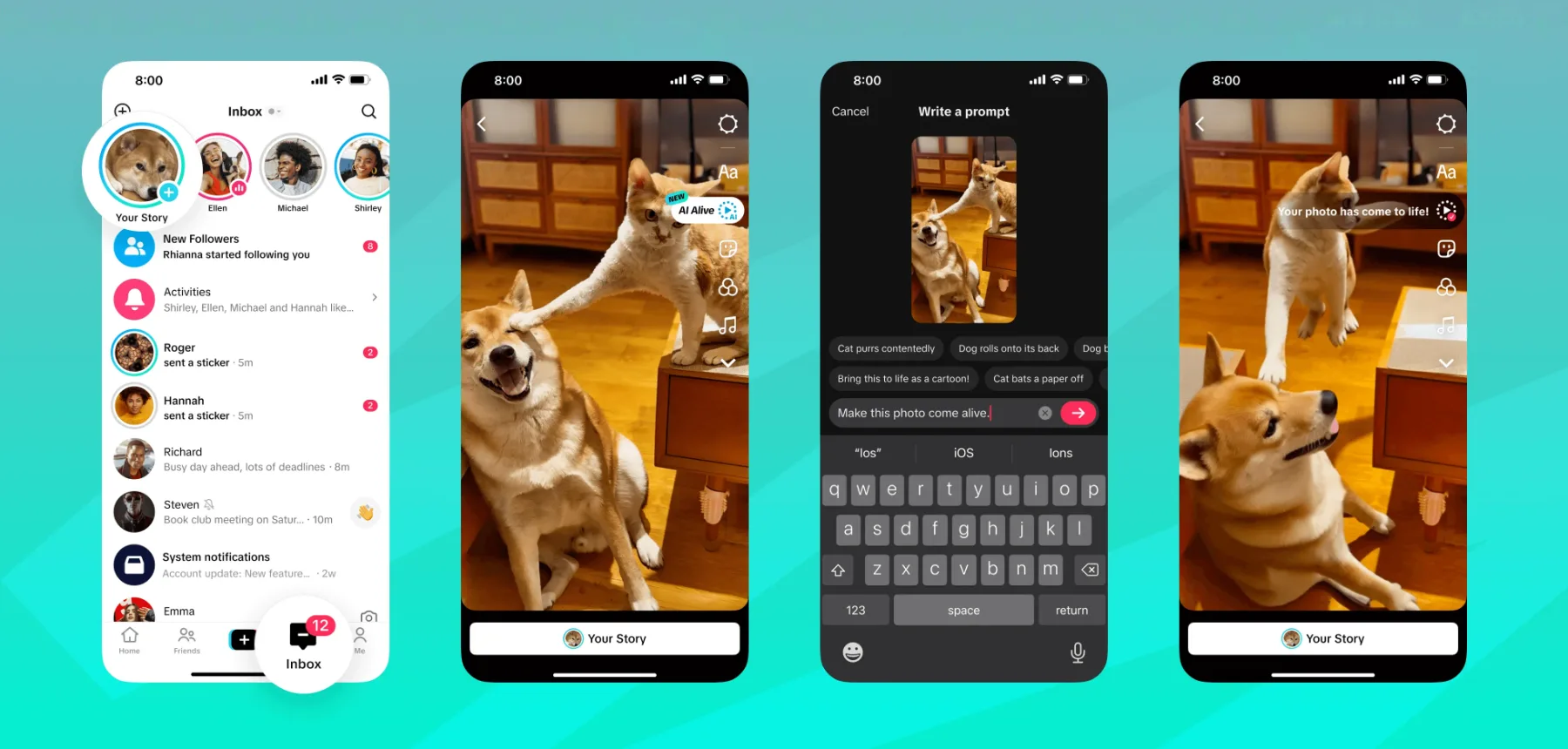 TikTok AI Alive: ko selfie fotke postanejo prave video zvezde