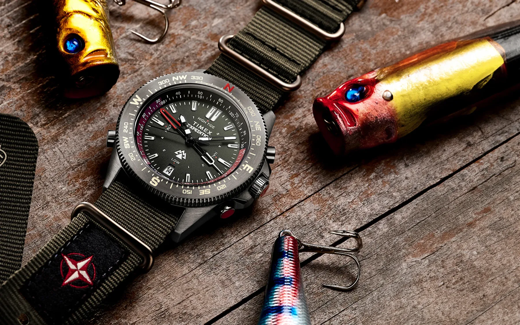 Timex Expedition Tide-Temp-Compass: Ko te ura ne le spremlja, ampak vodi