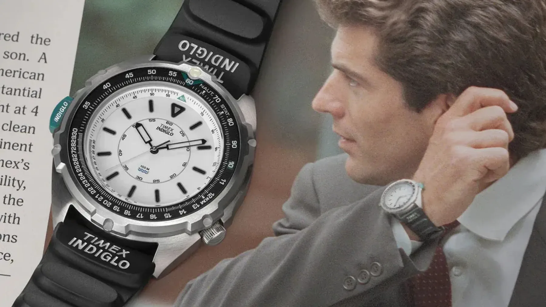 Timex Intrepid Reissue se vrača: Legendarna jadralna ura, ki jo je nosil JFK Jr., zdaj za 199 €