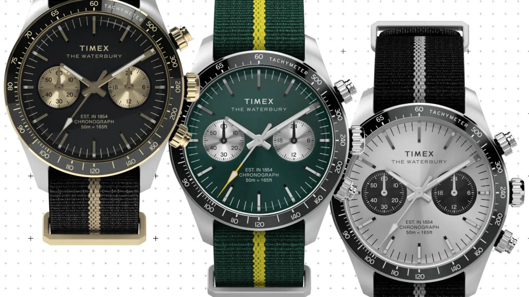 Timex Waterbury Heritage Chronograph – dirkalni stil za ceno €279, ob kateri bi Rolex zardel