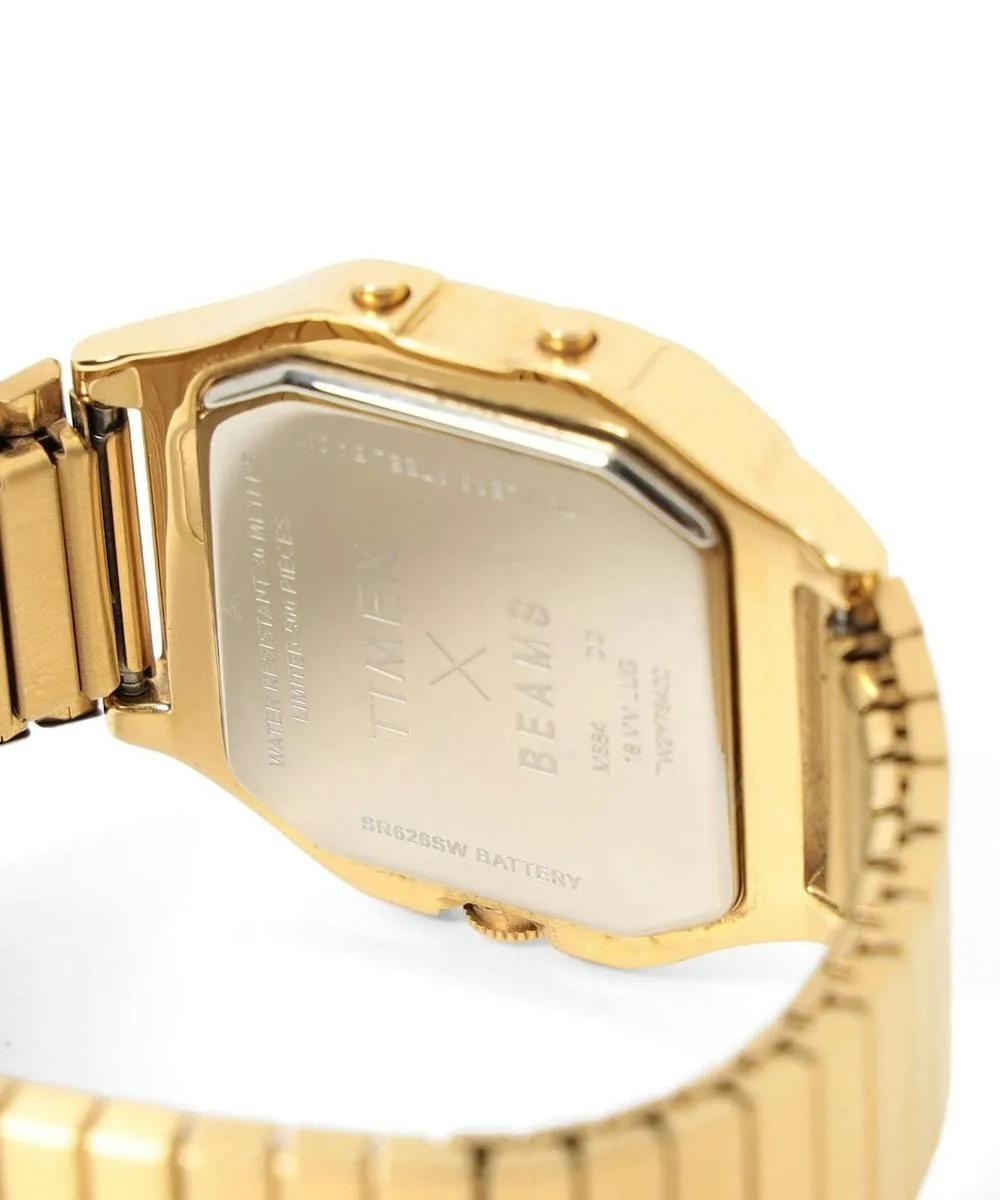 Timex x BEAMS Square Camper: Ko se analogna in digitalna nostalgija združita v popolnem mikro-kaosu