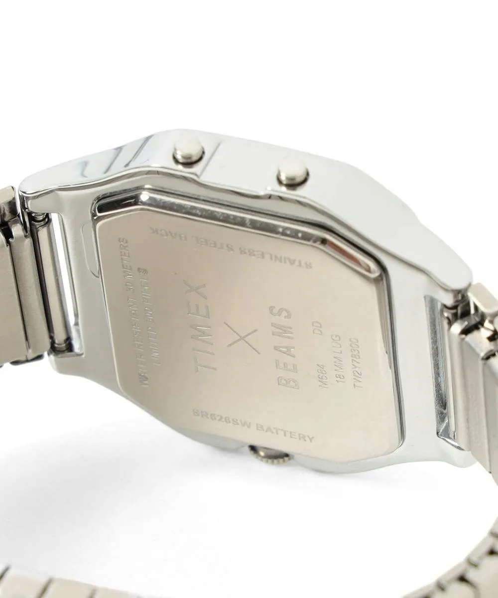 Timex x BEAMS Square Camper: Ko se analogna in digitalna nostalgija združita v popolnem mikro-kaosu