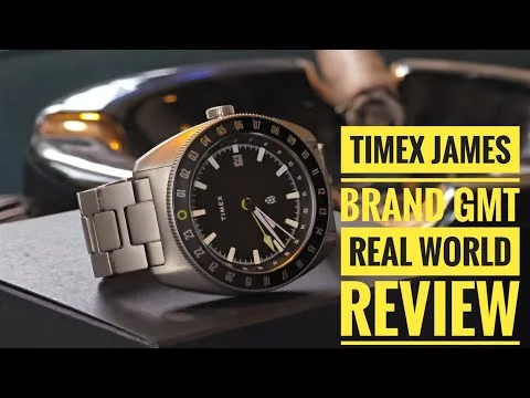 Timex X The James Brand Automatic GMT: Nova ura GMT v smaragdno zeleni barvi