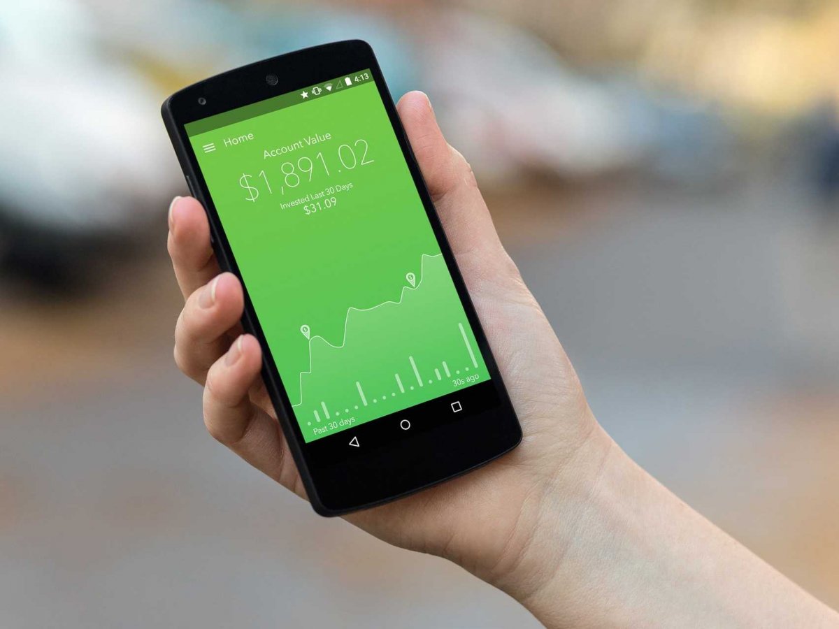 Acorns deluje v navezi z vašim bančnim računom.